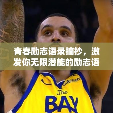 青春励志语录摘抄，激发你无限潜能的励志语句！